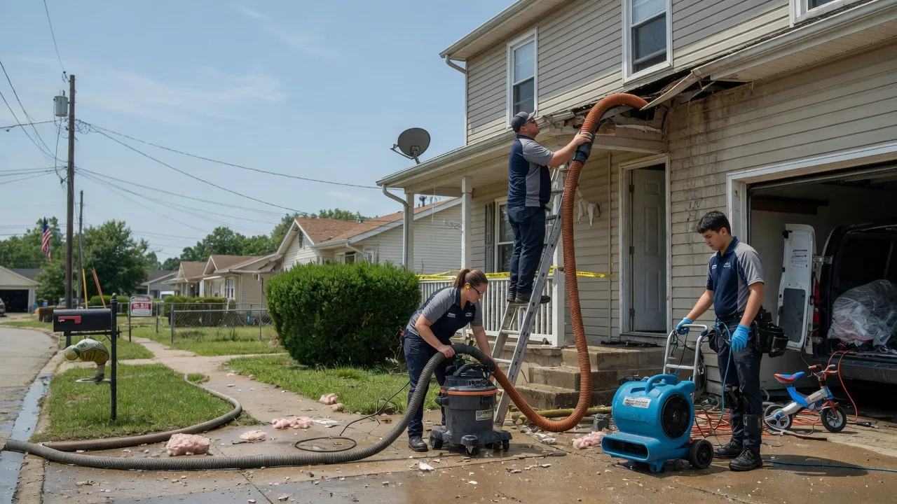 Water Damage Restoration in Lonedell, MO near me